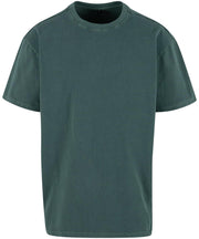 Acid washed heavy oversized tee