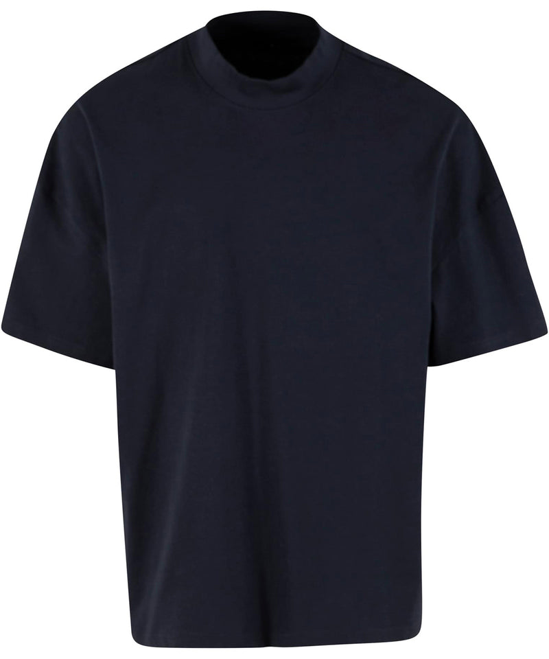 Oversized mock neck tee