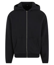 Fluffy zip hoodie