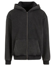Vintage heavy zip hoodie