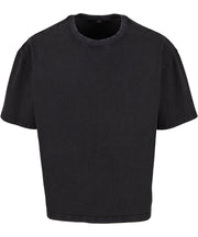 Vintage cropped heavy oversized tee