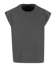 Vintage cropped heavy sleeveless tee