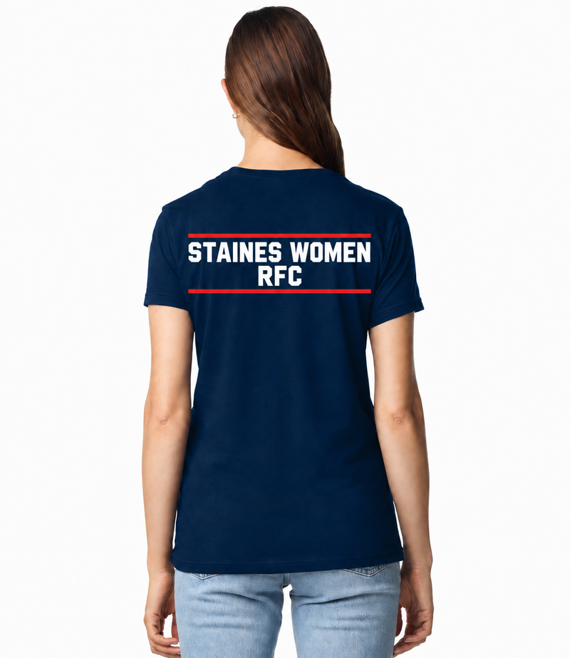 SRC Women's Navy Printed T-Shirt