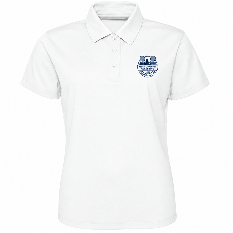 Framlingham Badminton Club Short Sleeve Female Polo Shirt
