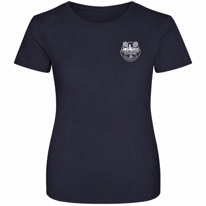 Framlingham Badminton Club Short Sleeve Female T-Shirt