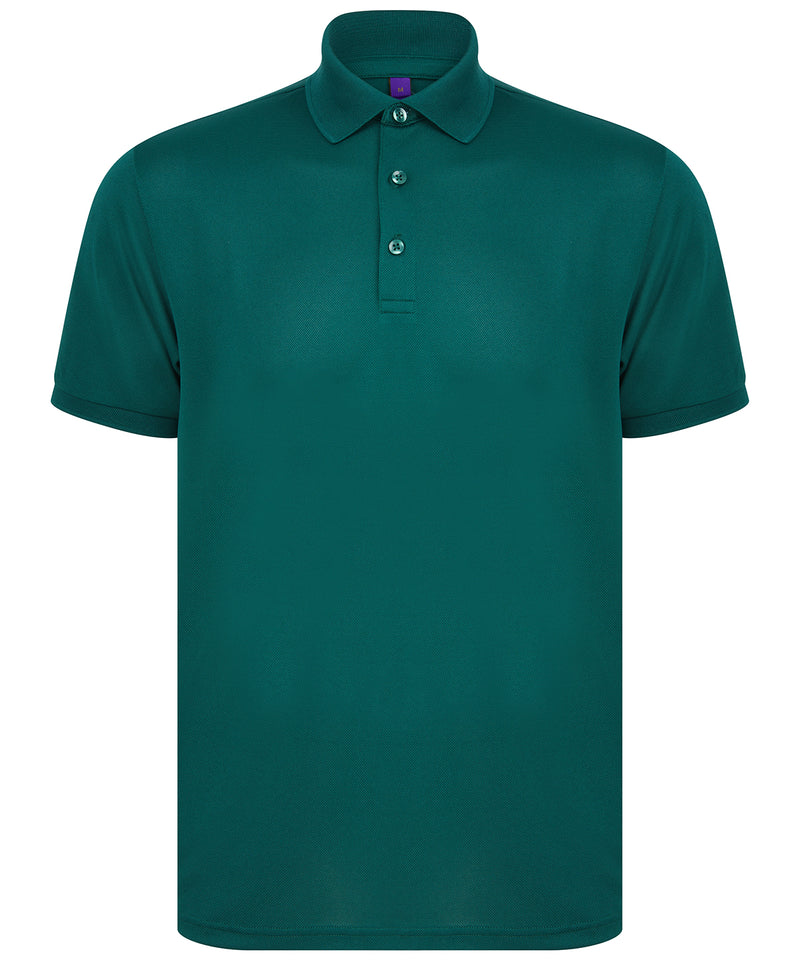Recycled polyester polo shirt