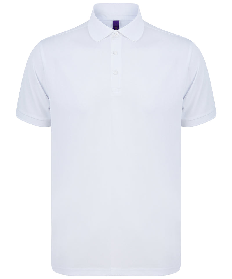 Recycled polyester polo shirt
