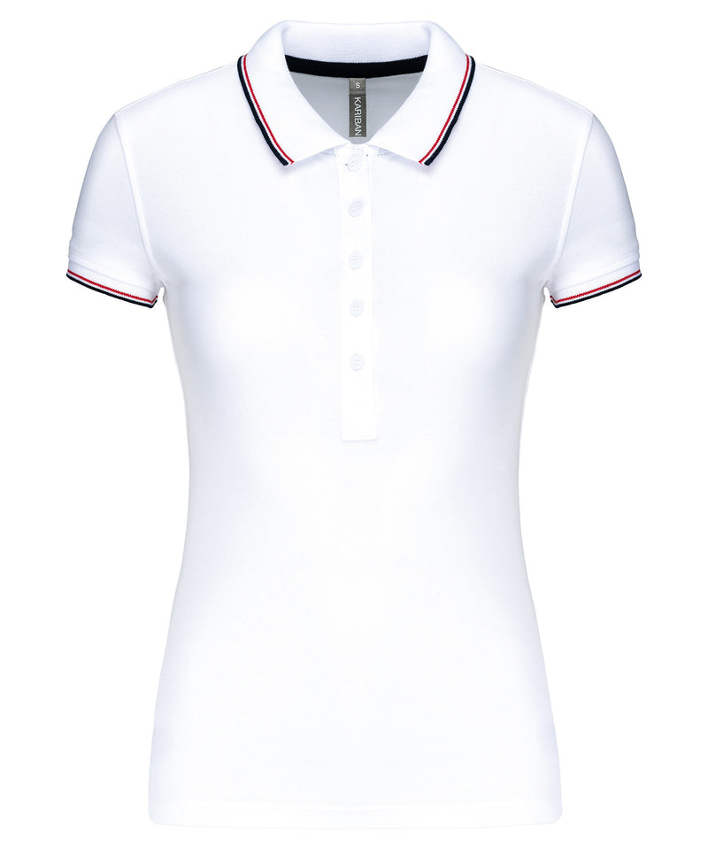 Women's short sleeve polo shirt