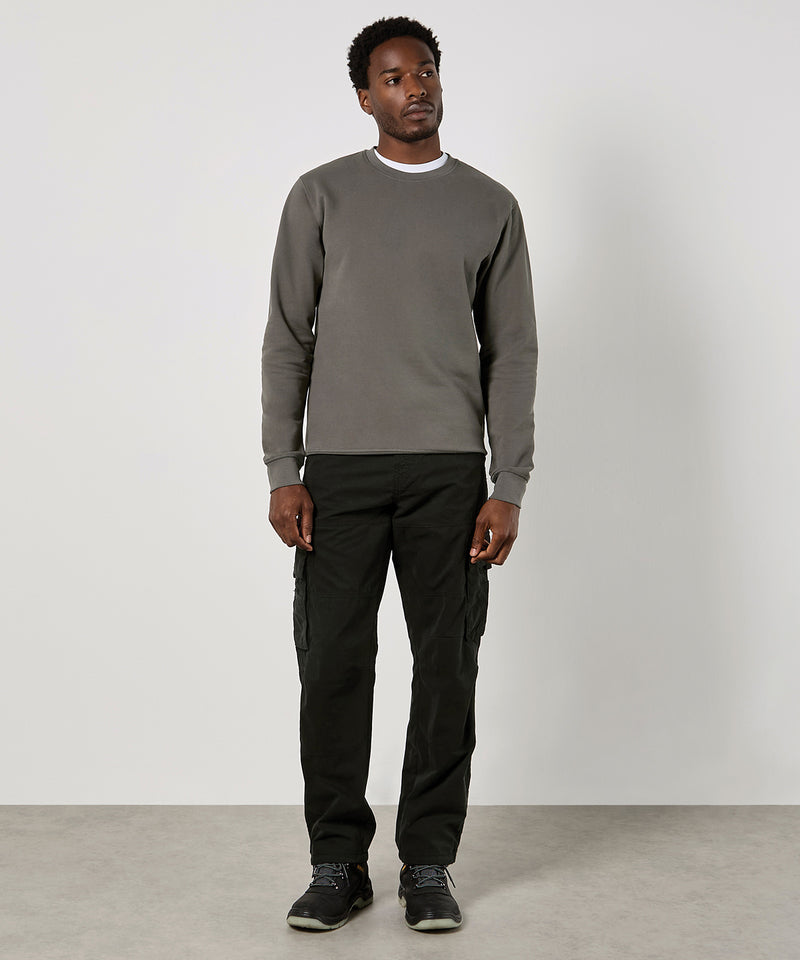 Regular fit piqué sweatshirt