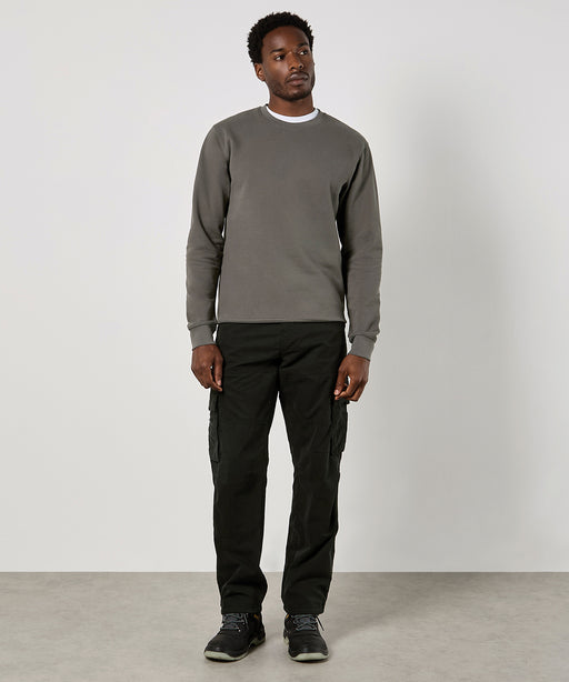 Regular fit piqué sweatshirt