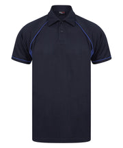 Piped performance polo