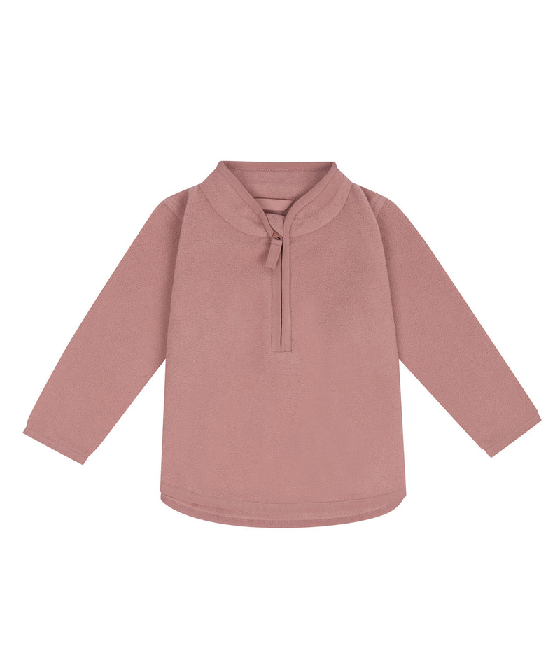 1/2-zip lightweight fleece