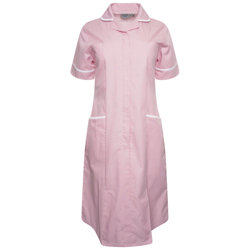 Ladies Dress with Round Collar