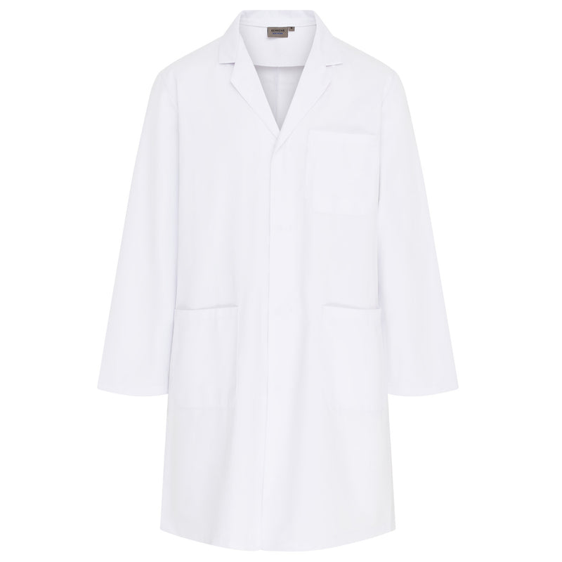 Unisex Work Coat with press stud fastening. Colour: Bottle Green. Size: 2XL