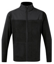 'Agility' men's panelled fleece jacket