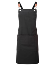 Clip ‘n’ Clasp cross-back bib apron
