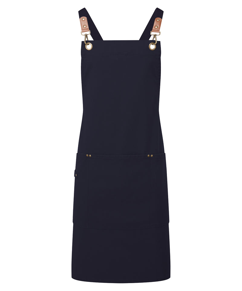Clip ‘n’ Clasp cross-back bib apron
