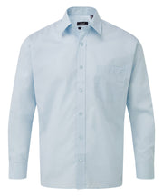 Long sleeve poplin shirt