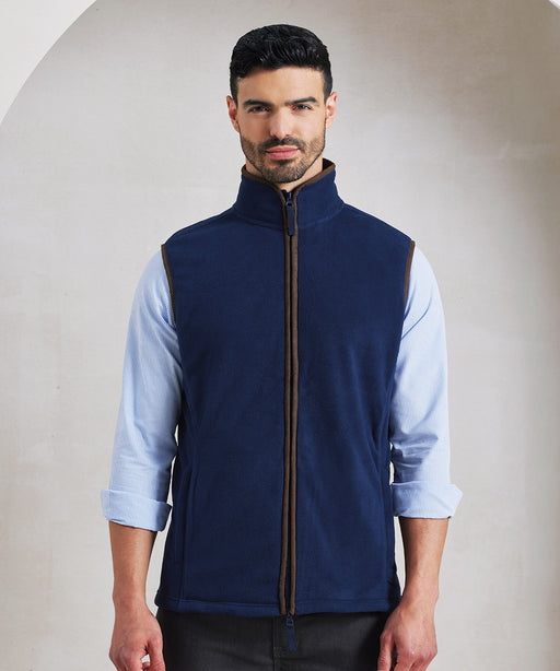 Artisan fleece gilet