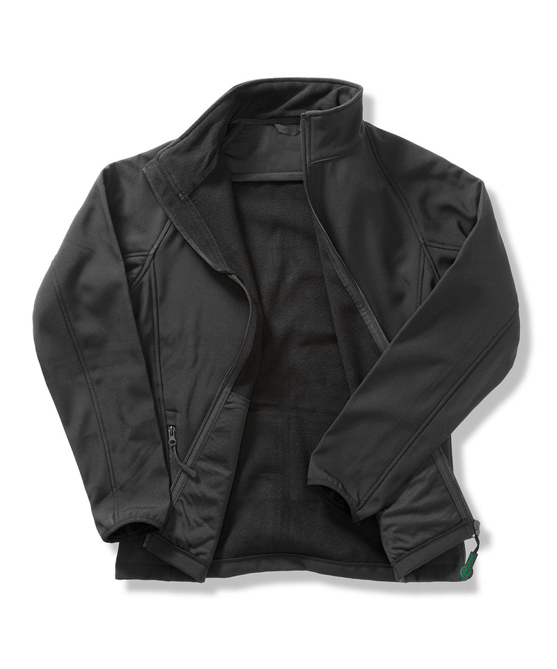 Women's Core printable softshell jacket