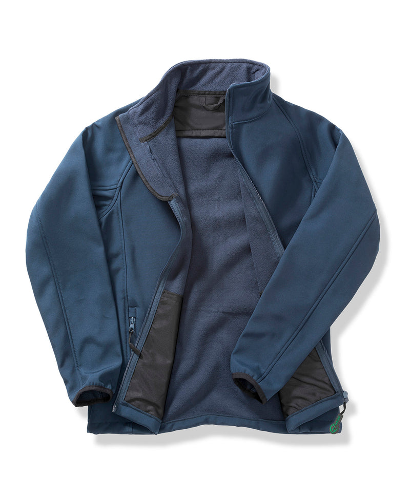 Women's Core printable softshell jacket