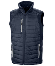 Compass padded softshell gilet 