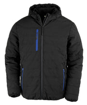 Recycled compass padded winter jacket