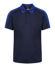 Contrast wicking polo