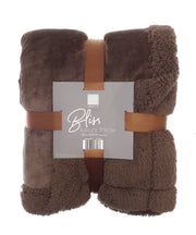 Sherpa winter throw