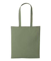Recycled cotton shopper long handle