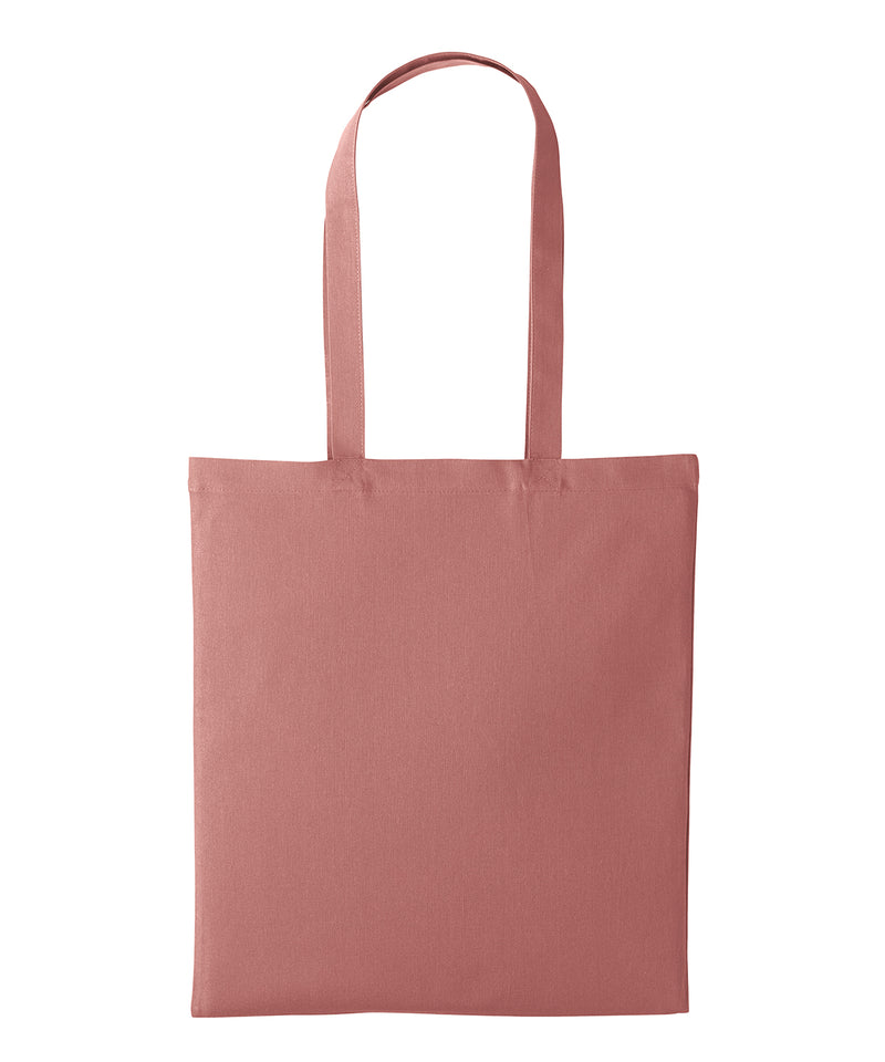 Recycled cotton shopper long handle