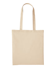 Recycled cotton shopper long handle