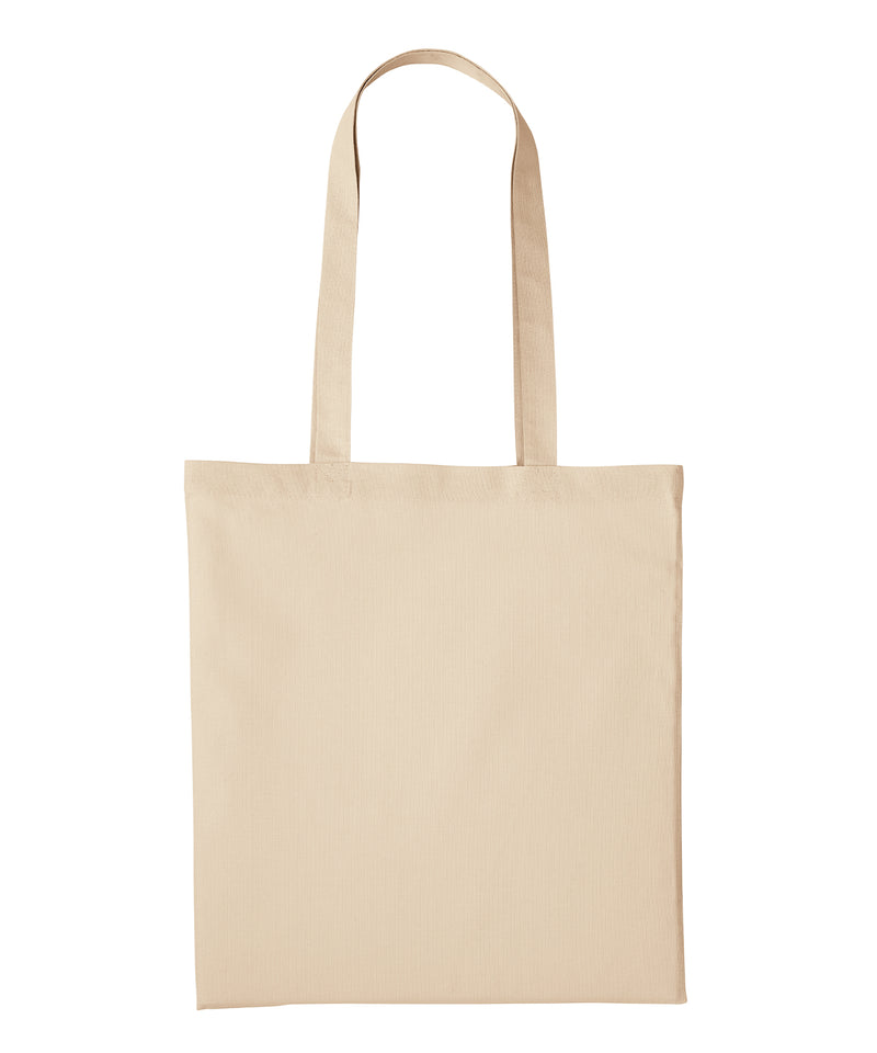 Recycled cotton shopper long handle