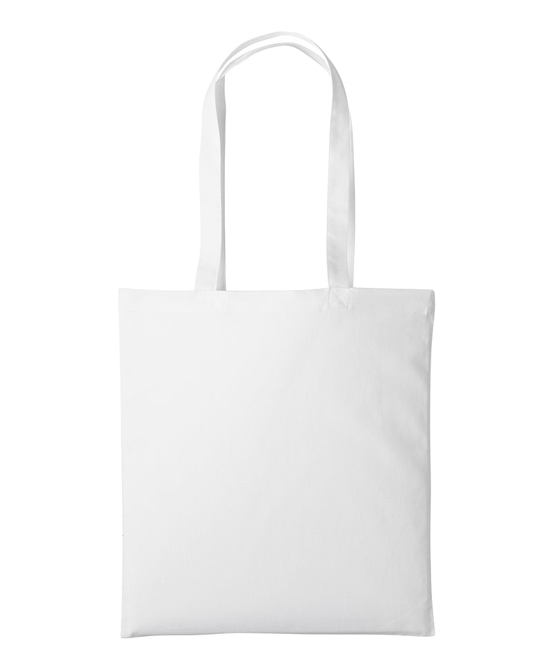 Recycled cotton shopper long handle
