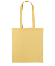 Recycled cotton shopper long handle