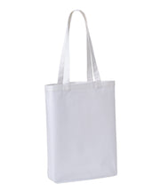 Recycled premium canvas ‘flat base’ shopper