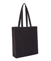 Recycled premium canvas spacious shopper