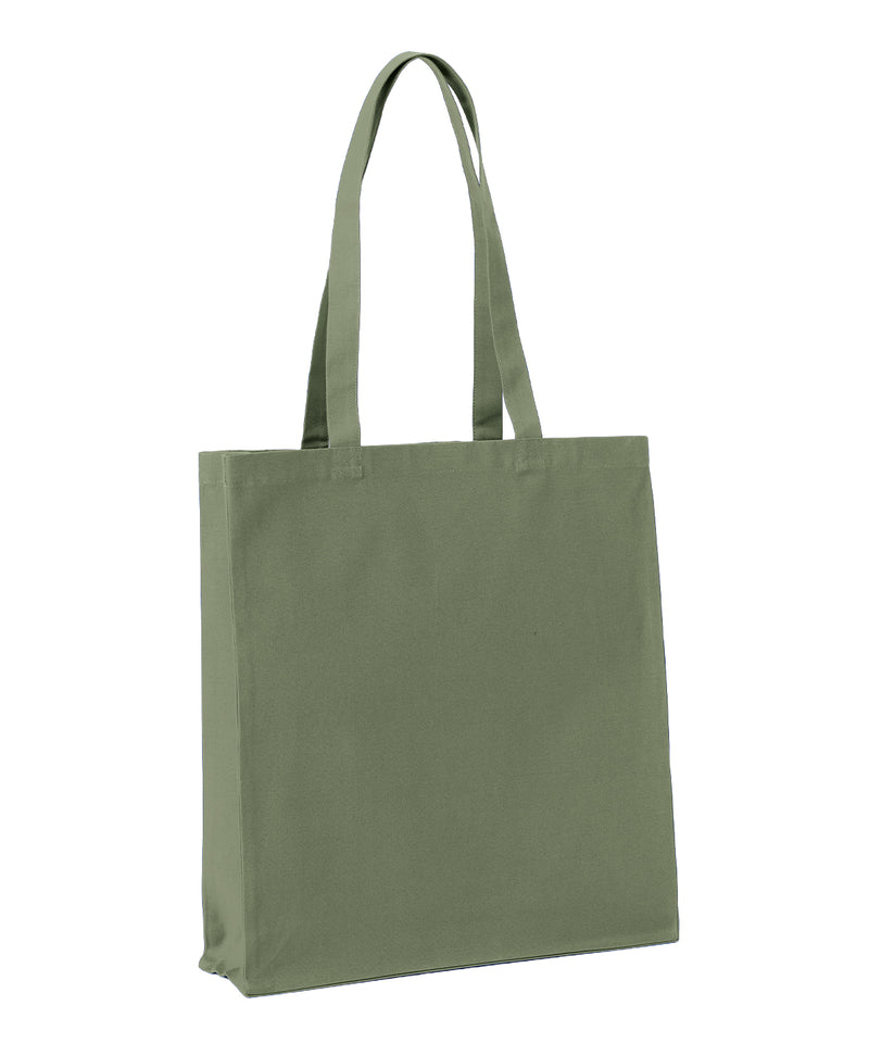 Recycled premium canvas spacious shopper