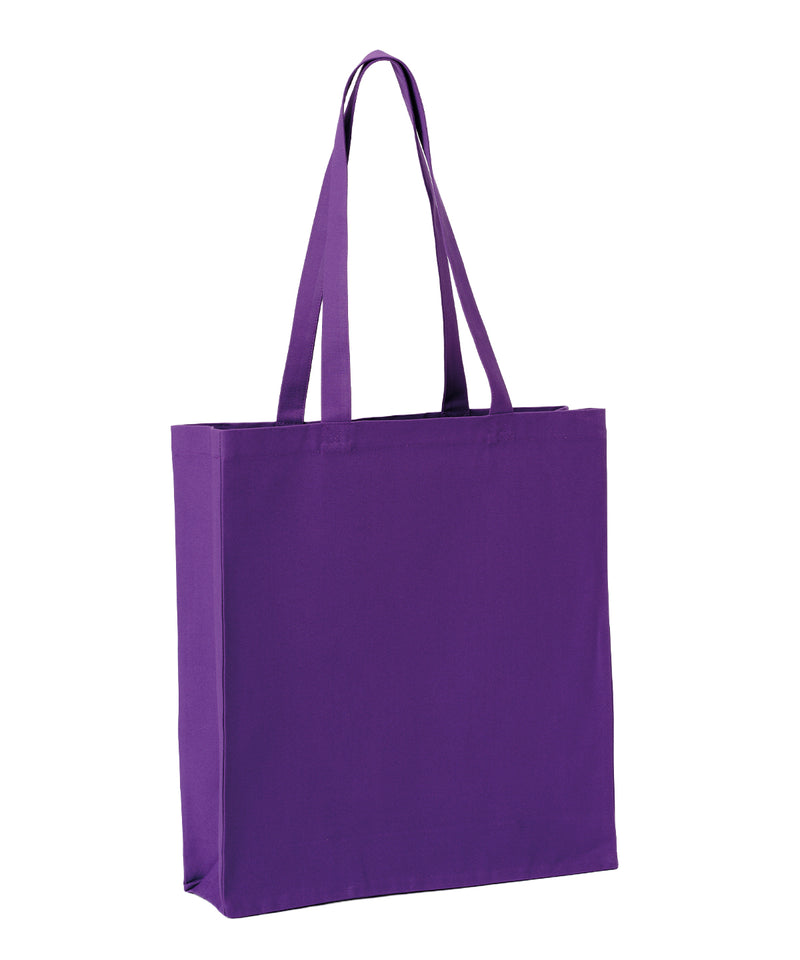 Recycled premium canvas spacious shopper