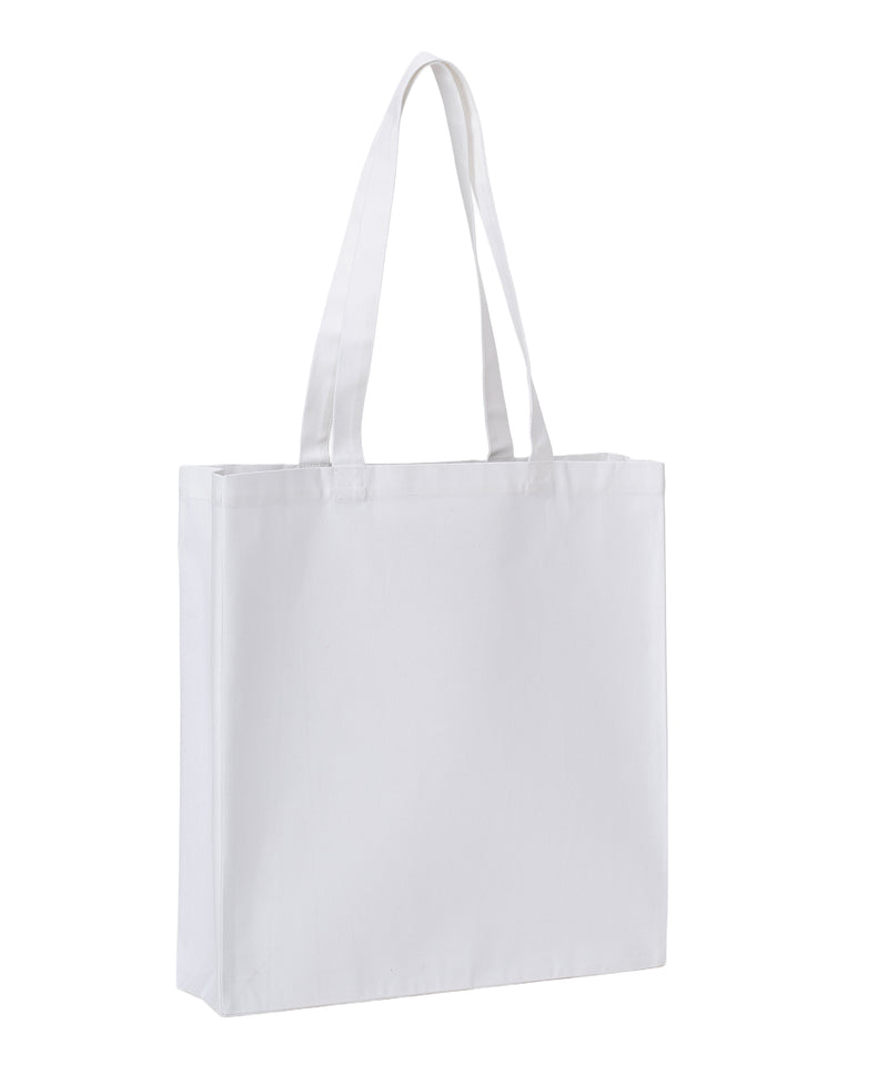 Recycled premium canvas spacious shopper