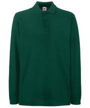 Premium long sleeve polo 