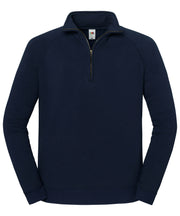 Iconic premium zip-neck sweat