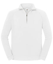 Iconic premium zip-neck sweat