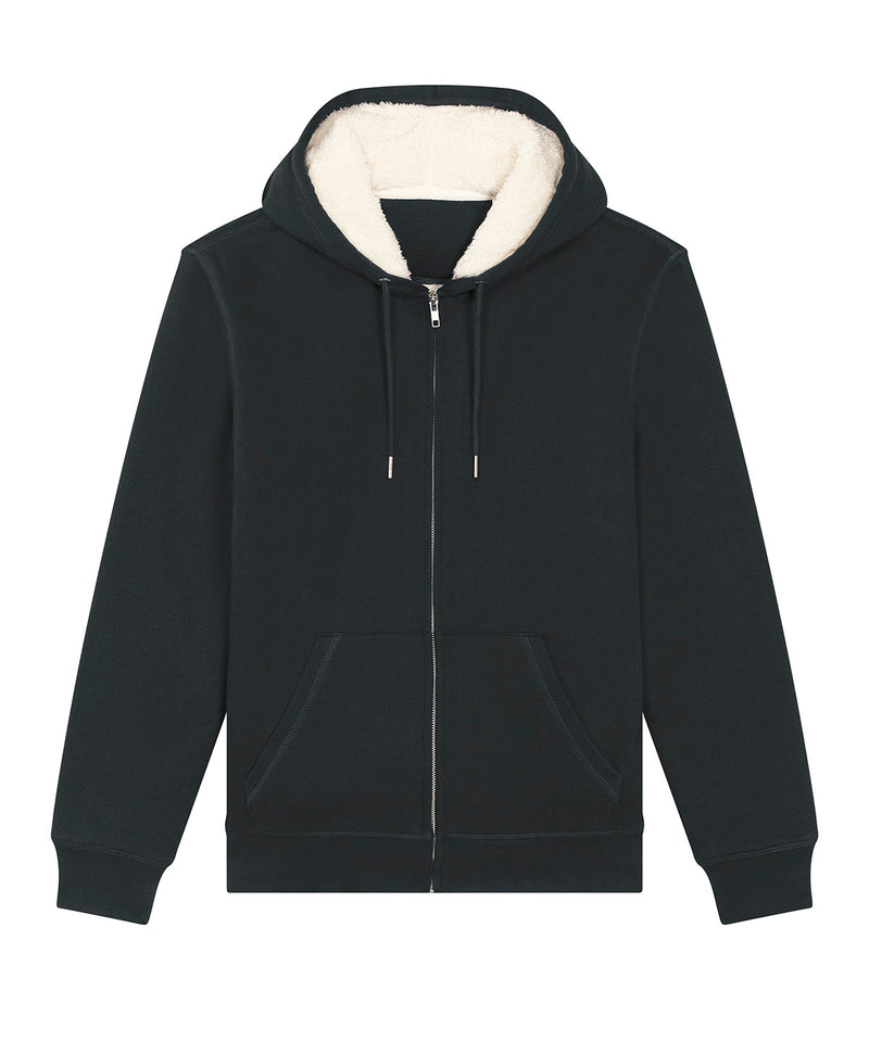 Unisex Hygger sherpa zip-through sweatshirt (STSU956)