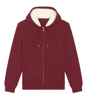 Unisex Hygger sherpa zip-through sweatshirt (STSU956)