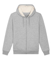 Unisex Hygger sherpa zip-through sweatshirt (STSU956)