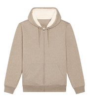 Unisex Hygger sherpa zip-through sweatshirt (STSU956)