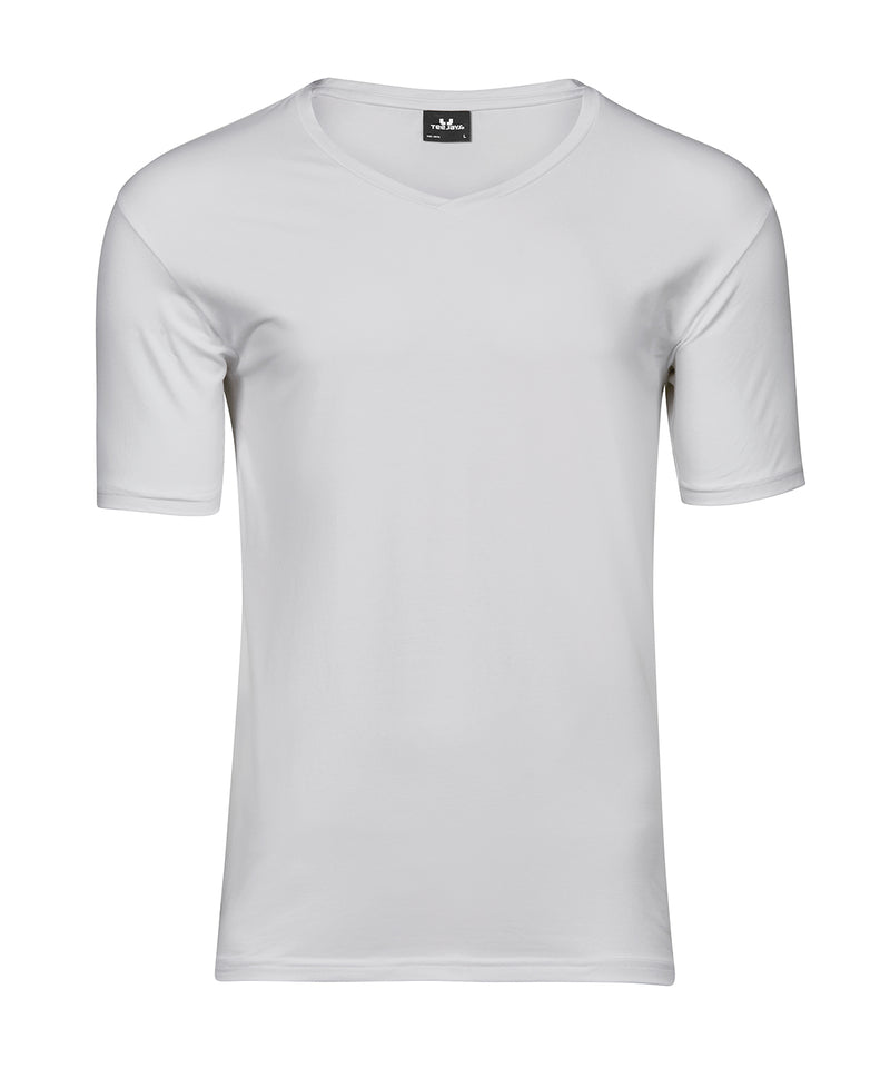 Stretch v-neck tee (401)