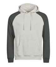 UNLABELED two-tone hooded sweatshirt (5156)