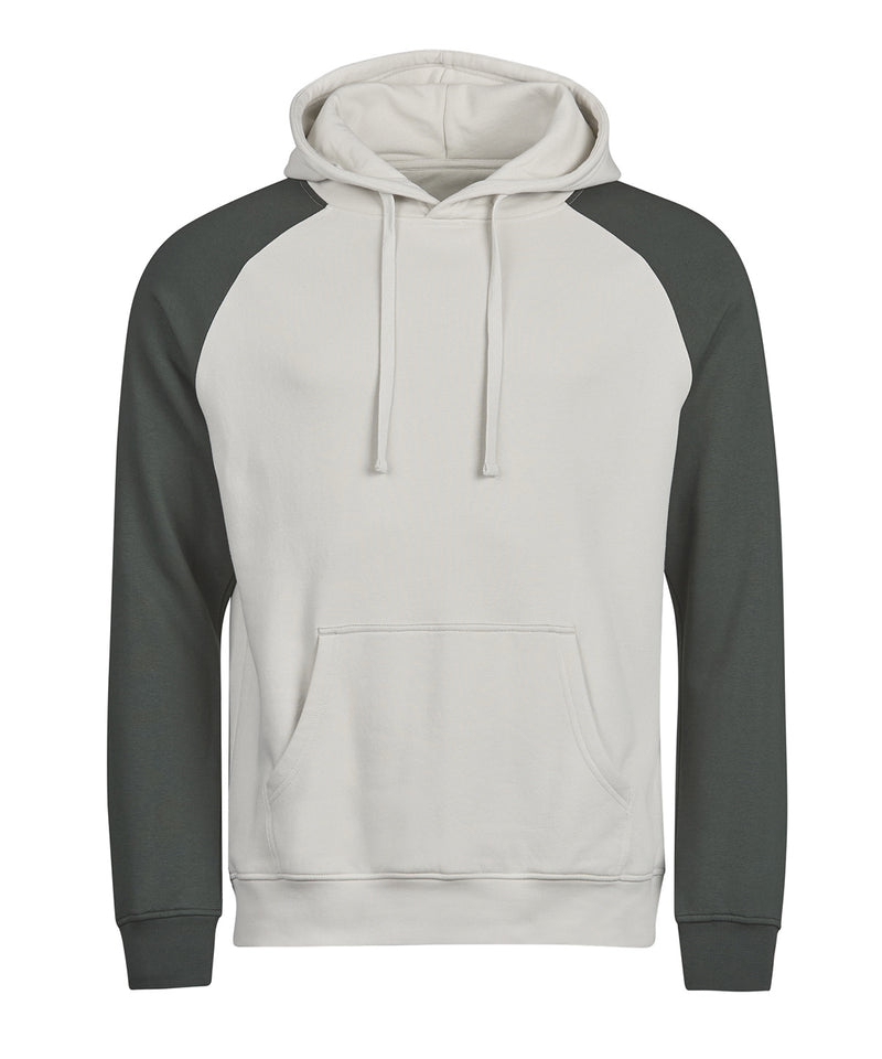 UNLABELED two-tone hooded sweatshirt (5156)